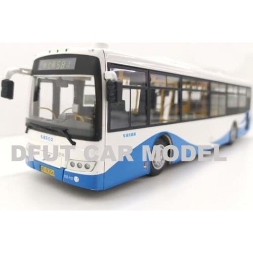 1:43 scale Alloy Toy Vehicles DA YU City Bus bus Car Model Of Childrens Toy Cars Original Authorized Kids Toys
