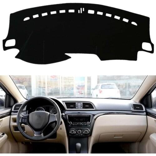 For Suzuki Ciaz 2014-2018 Dashboard Cover Mat Pad Dashmat Dash Cover Sun Shade Instrument Protect Carpet Car Styling Accessories