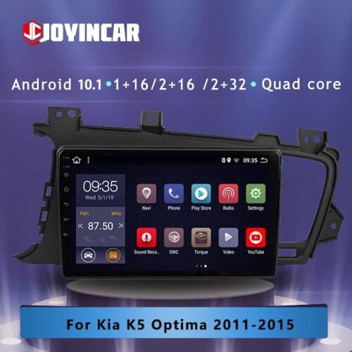 JOYINCAR Quad core Android 10.1 for Kia Optima 3 K5 2011 2012 2013 2014 2015 Multimedia Car Stereo Radio Player Navigation GPS