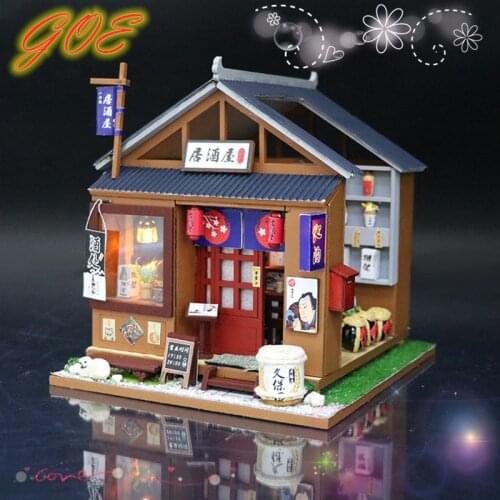 Diy Doll House Furniture Miniature Kit Chinese Courtyard Wooden House New Year Gifts Toys for Children Christmas Goods