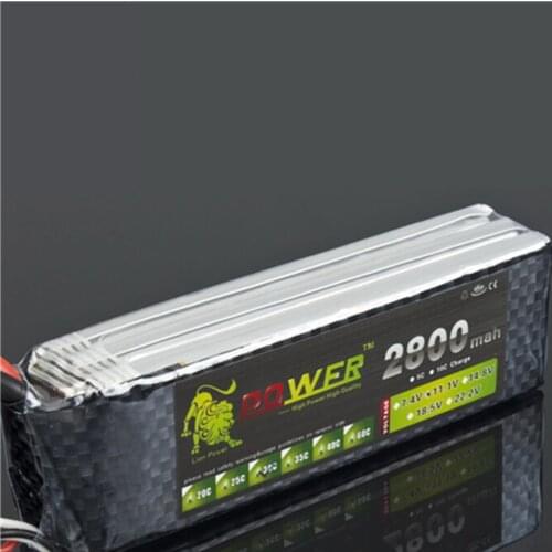 Lion Power 3S 11.1v 2800mah Lipo Battery For remote control aircraft toy Batteries 3s 2200mah to 2800mah 11.1v Batteries Lipo