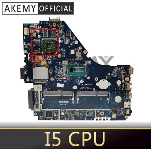 Macro For ACER E1-572G E1-532G I5 CPU V5WE2 TMP455 LA-9531P motherboard Mainboard
