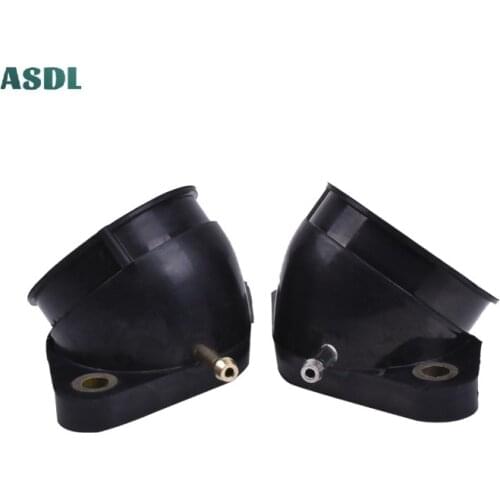Motorcycle Carburetor Intake Manifold Boot Carb Flange For Yamaha NOK XV400 Virago XV 400 XV500 XV 500 XV535 XV 535