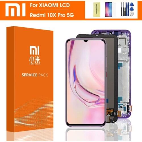 6.57" Original Replace LCD For Xiaomi Redmi 10X 5G Screen Display+Touch Screen Digitizer For Redmi 10X Pro 5G LCD 10XPro Display