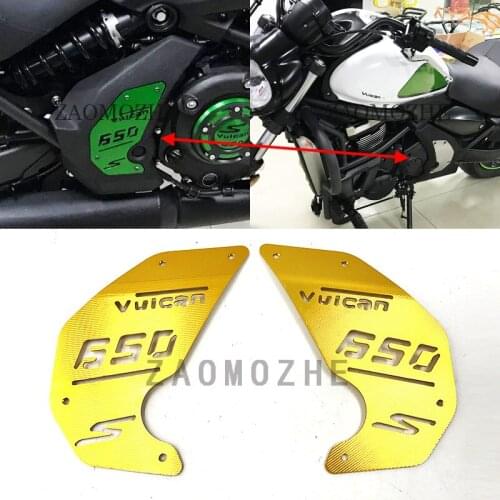 Fit For Kawasaki Vulcan S VN650 2015 2016 2017 Motorcycle CNC Side Trim Frame Cover Ornamental Part