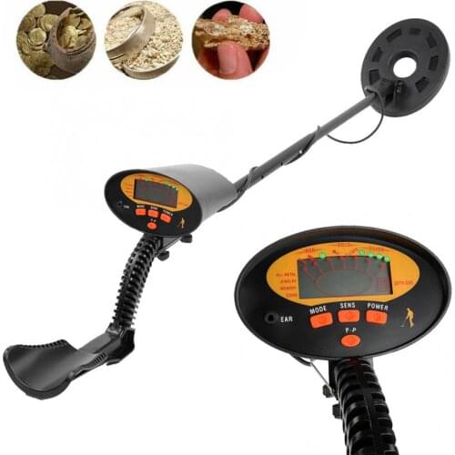 MD900 LCD Underground Metal Detector Pinpointer Portable Treasure Scanner Finder Tool 4+1 Modes Underground Metal Detector