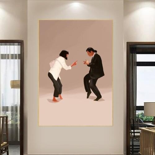 Classic Movie Poster Abstract Minimalist Canvas Art Decorative Painting Posters Prints Wall Art Pictures for Living Room Decor