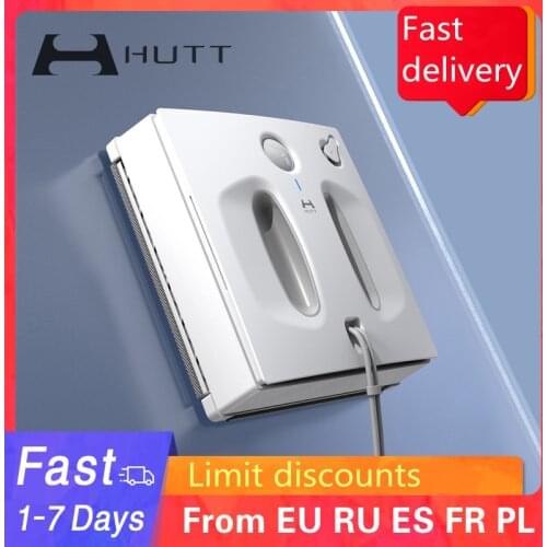 HUTT W66 Window Cleaner Robot for home Auto Fast Safe Smart Planned Electric Window Cleaning Washer Vacuum Cleaner