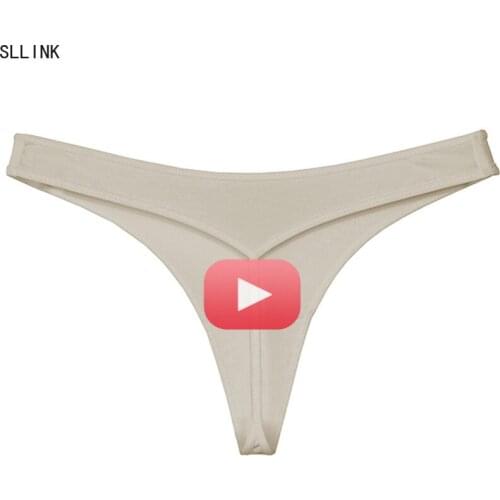 Thin belt thong lady Europe and the United States a line low waist appeal underwear sexy T
