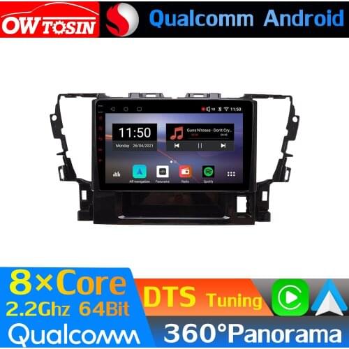 Qualcomm 8Core Android Car Media For Toyota Alphard Vellfire AH30 2015-2021 GPS 360 Camera Radio Optical HDMI HIFI WiFi CarPlay