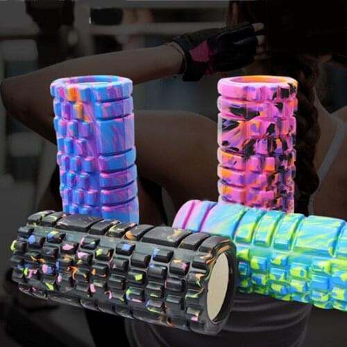 Yoga Block Fitness Equipment Eva Foam Roller Blocks Pilates Fitness Home Gym Exercises Massage Roller Yoga Block Sport Tools
