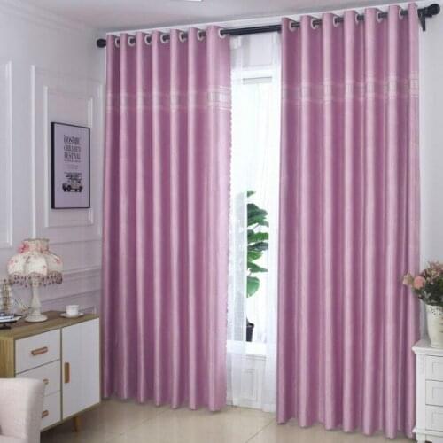 1pcs New Simple Curtain Finished Shading Bedroom Bay Window Curtain Fabric Door Curtain Household Partition Curtain Top F8303