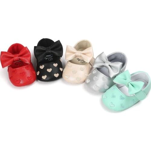 Summer spring Classic infantil pu leather baby moccasins girls baby shoes butterfly knot soft bottom newborn shoes.CX50C