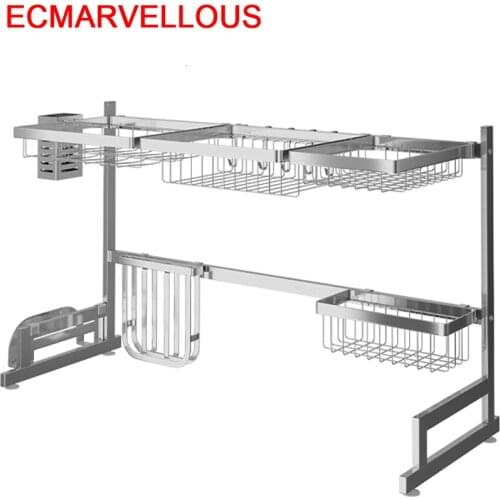 Accessories Sink Organizer Almacenamiento Cosina Afdruiprek Stainless Steel Cozinha Mutfak Cocina Organizador Kitchen Rack