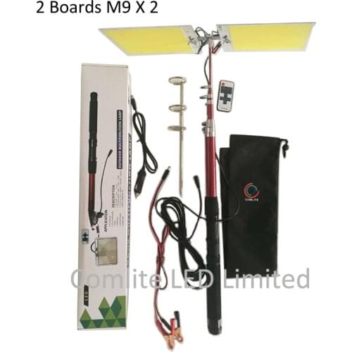 CE Rohs DC 48W 96W 12V Telescopic LED fishing pole light