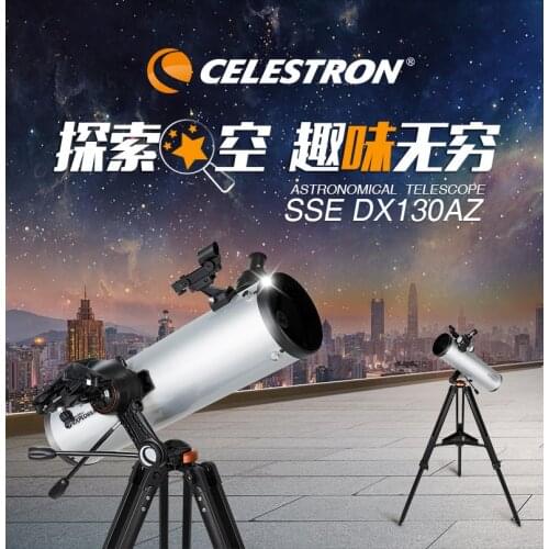 Celestron StarSense Explorer DX 130AZ Smartphone App Enabled 130mm Newtonian Reflector Astronomical Telescope