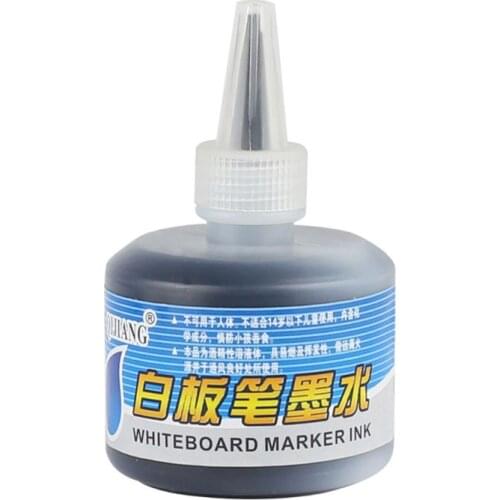 W3JD 1 Bottle 50ml Refill Ink for Refilling Inks Whiteboard Marker Pen Black Red Blue 3 Colors School Office Supplies