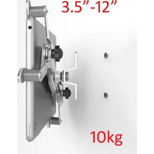 DL-TBM-N01 universal aluminum 3.5"-12" tablet wall mounted bracket phone mount full motion rotate 360