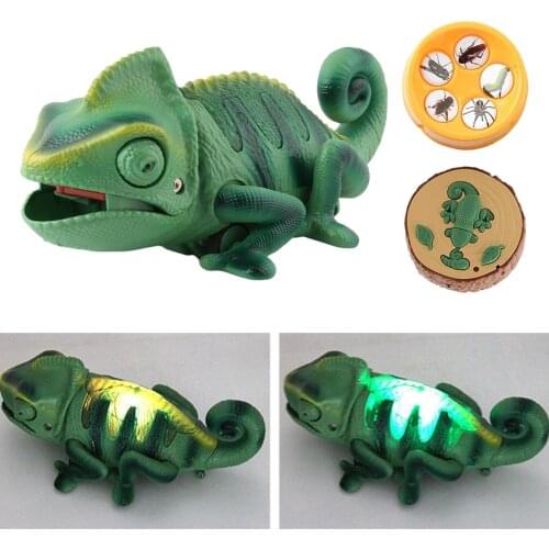 RC Chameleon Intelligent Toy Party Favors Halloween Joke for Kid Gift