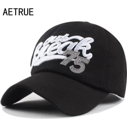 AETRUE Fashion Baseball Cap Hats For Men Snapback Hat Women Cotton Bone Hip Hop Fitted Cap Casquette Casual Gorras Summer Caps