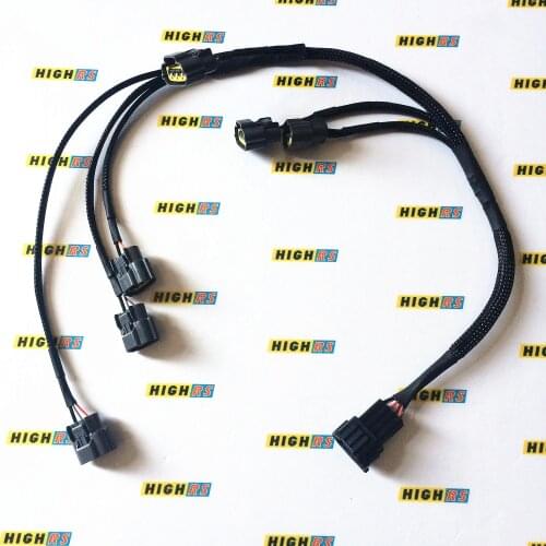 Ignition coil pack + Wire harness loom connector Fit Nissan Skyline R34 NEO GT ER34 GTT RB25DET STAGEA WHC34 WGC34 LAUREL RB25