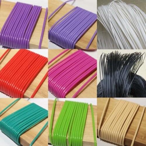 10 Meters 2.5mm Solid Round PE Synthetic Rattan Canme Material For Home Weaving Crafts Knit Repair Basket Chair Table