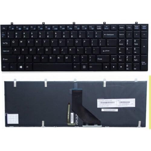 New Keyboard FOR Clevo CLEOVO W370ET W350ET W350 W370 W655 W670 US Replace laptop keyboard Backlight