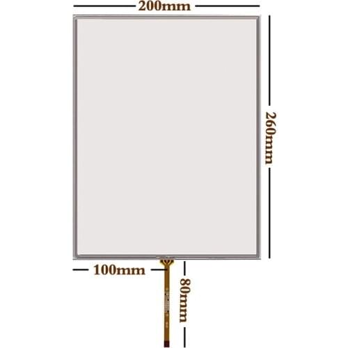 New 12.1 inch POS touch screen computer machine silver medical equipment 12.1 inch four wire resistance