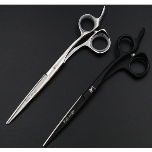 5.5"/6"/6.5" Professional Pet Scissors For Dog Cat Grooming Black Hair Cutting Shears