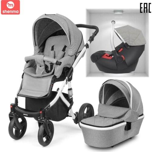 Shenma new baby stroller 2-in-1 3-in-1 baby stroller in stock in Russia Free shipping in Russia