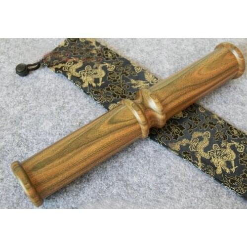 Top quality Green wingceltis tai chi ruler Massage stick fitness bar Wooden martial arts sticks kung fu rods