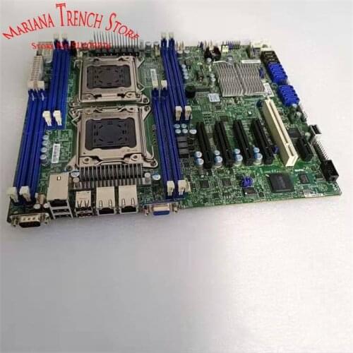 Server Workstation Motherboard for Supermicro X9DRL-3F REV1.01 SAS interface