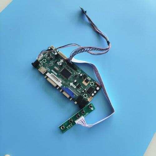 HDMI+DVI+VGA LCD LED panel Screen Kit for N156BGE-L41/N156BGE-L31 Controller Board 40pin M.NT68676 1366x768 15.6"