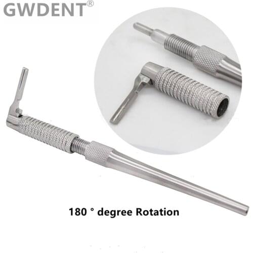1PCS Scalpel Rotatable Handle Surgeons Adjustable 180° Craft Dental Surgical