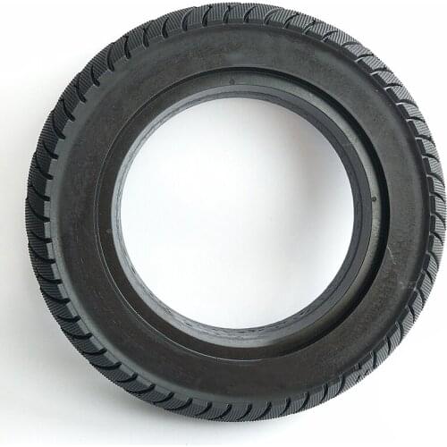 10 Inch Electric Scooter Solid Tire 10X2.50 Air Universal Rear Wheel Part Tyre Replacement Diameter 240mm Width 61mm