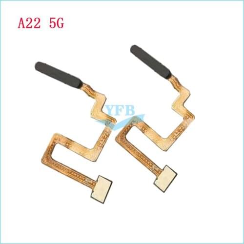 10pcs Touch ID Home Button Key Fingerprint Sensor Flex Cable For Samsung Galaxy A10S A107 A22 5G