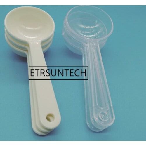 2500pcs 10g 20ml Measuring Spoons Coffee Protein Milk Powder Scoops Plastic Measuring Spoon Kitchen Tool