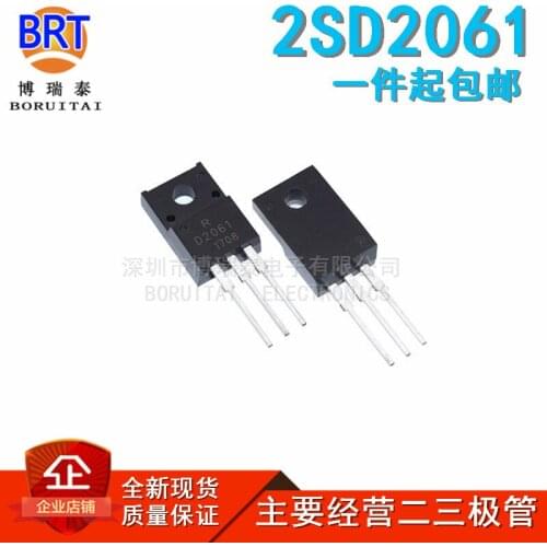 5pairs ( 5pcs 2SB1369 + 5pcs 2SD2061 ) TO-220F B1369 D2061 TO220F