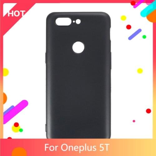 5T Case Matte Soft Silicone TPU Back Cover For Oneplus 5T Phone Case Slim shockproof