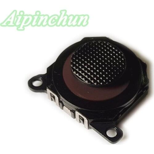 Aipinchun 10pcs/lot Black 3D Button Analog Joystick Stick Repair Part Replacement for Sony PSP 1000 PSP1000 Console Wholesale