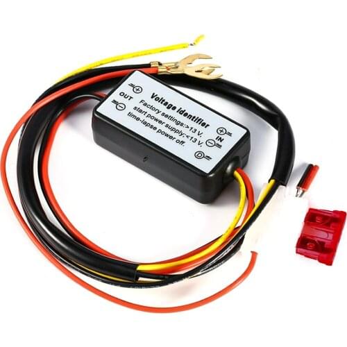 DRL Controller Auto Car LED Daytime Running Light Relay Harness Dimmer On/Off 12-18V Fog Lamp Control