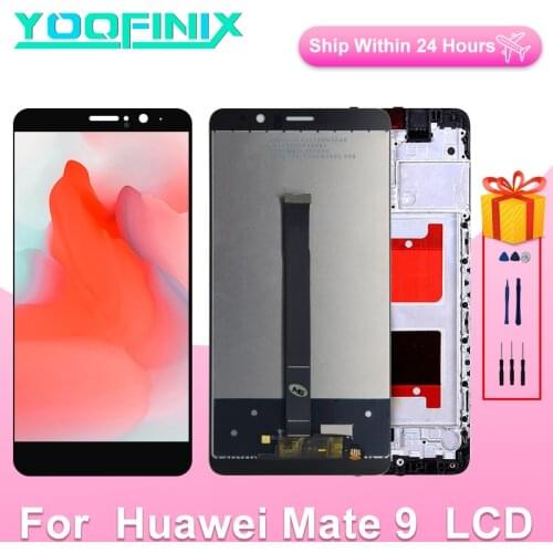 5.9" For Huawei Mate 9 Display LCD Touch Screen Digitizer For Mate 9 LCD MHA-L29 MHA-L09 MHA-AL00 Display Replacement Parts