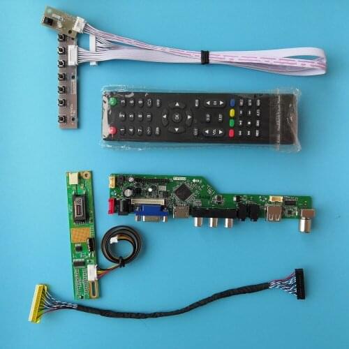 For LP154WX5-TLB1 Driver Board 1 lamps 15.4" VGA AV TV New 30pin Controller Digital Signal USB Module HDMI 1280X800