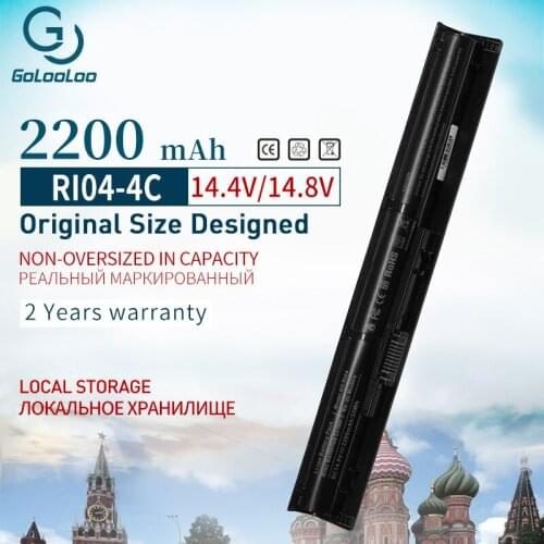 Golooloo 2200mAh Laptop Battery RI04 for HP RI06XL HSTNN-DB7B HSTNN-PB6Q HSTNN-Q94C HSTNN-Q97C for ProBook 450 455 470 Series