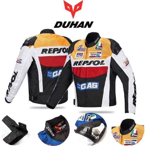 DUHAN personality motorcycle riding jacket clothes winter biker equipment motorbike racing jackets clothing 600D Oxford cloth