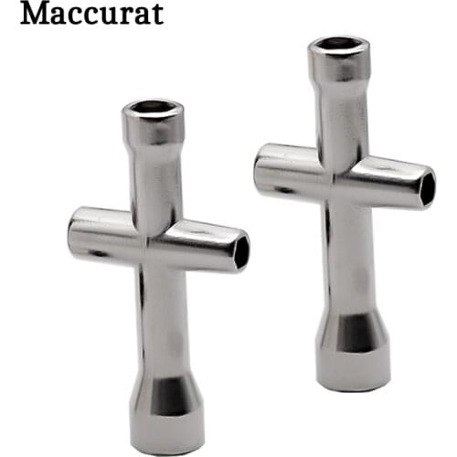 Maccurat MK8 E3D Nozzle Mini Spanner M2 M2.5 M3 M4 Screw Nut Hexagonal Cross Wrench Sleeve Maintenance Model Car Wheel Tool