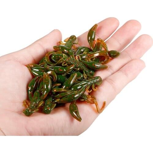 10pcs Shrimp Soft Fishing Lure Wobblers Silicone Swivel Rubber Bait Artificial Softbait Lures Salt Smell Bass Fishing Lures 2020