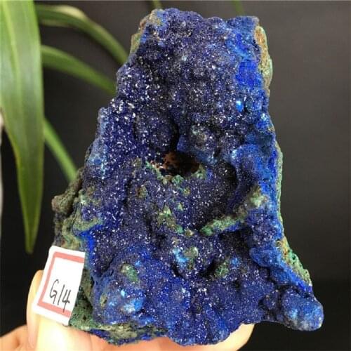 Natural Rare Fluorite Cluster Malachite Symbiotic Mineral Specimen Stones And Crystal Healing