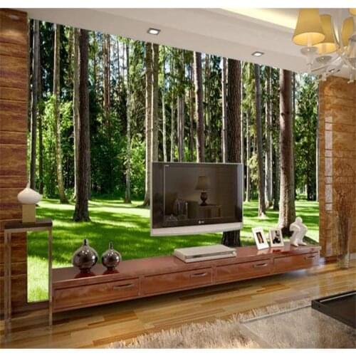 Beibehang wallpaper Large 3d beijingqiang big tree tv background wall wallpaper sofa background wall for walls 3d wall panel