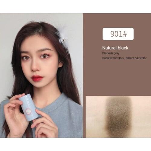 One-Time Hair Dye Instant Gray Root Coverage Hair Color Modify Cream Stick Temporary Cover Up White Hair Colour Dye TSLM1